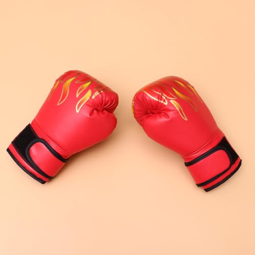 Guantes de boxeo de PU transpirables para mitigar impactos en boxeo infantil 3