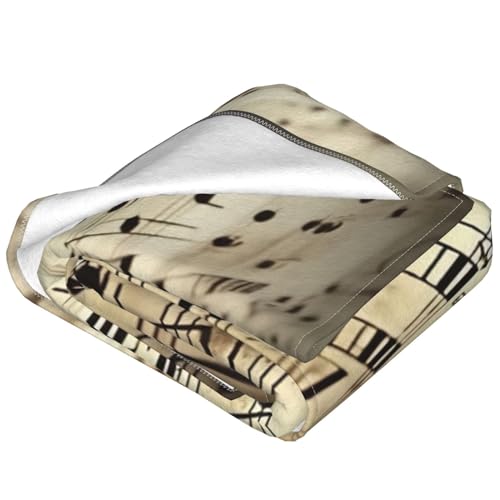 Couverture douce musique, un plaid réconfortant pour harmoniser votre intérieur