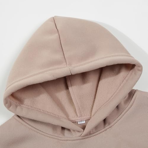 Girls Boys Tracksuit Casual 2 Piece Athletic Outfits Preppy Hoodies&Jogger Sweatpants Cute Y2k Fall Winter Sets for Teens4