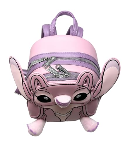 Loungefly Disney Lilo & Stitch Angel Character Cosplay Womens Double Strap Shoulder Bag Purse4
