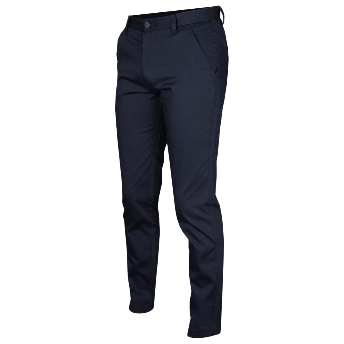 Calvin Klein Men's Navy Campus Chino Wicking Stretch Trousers - 40L