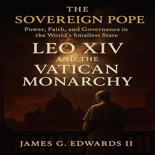 Diseño de la portada del título The Sovereign Pope