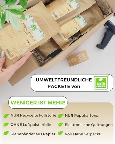 Eichenrindentee 500g von Grüne Essenz Eichenrinde getrocknet und geschnitten Kräutertee - Badekräuter zur Herstellung von Fußbädern für Umschläge oder als Tee