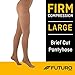 FUTURO Firm Pantyhose , Large, Nude (20-30 mm/Hg)