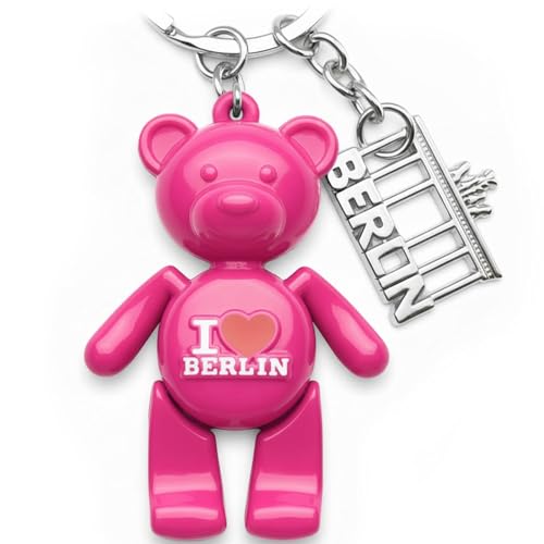 United1871 Berlin Souvenir Schlüsselanhänger I Love Berlin Bär Souvenir und Andenken