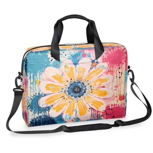 Bolso para laptop 16 pulgadas Abstract Tie Dye Flower miniatura 1