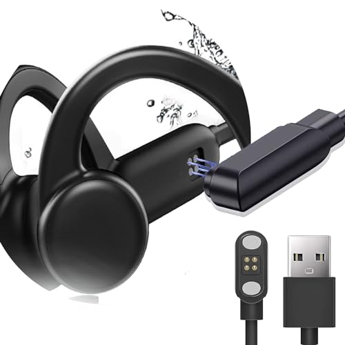 Cable de carga para FEICO 9000S Pro MAX magnético USB repuesto para auriculares negro