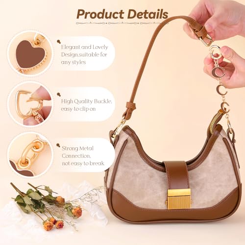 Image of TINKRSTUFF Cherry Bag Charm Cute Key Chains Cherry Purse Charms for Handbags, Strawberry Keychain Best Gifts