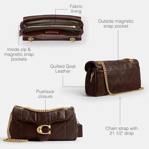 Image of Coach Women's Soft Quilted Tabby Shoulder Bag