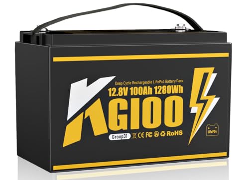 KGIOO LiFePO4 100Ah Battery