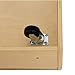 ECR4Kids Birch Book Display Stand with Storage with Rolling Casters, Double-Sided Hardwood Book Shelf Organizer for Kids, 5-Shelves with 2-Shelves, Mobile Display Stand for Classrooms and Home, Natural (ELR-0429)