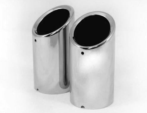 Car Replacements Chrome Exhaust Muffler Tip For VW Golf MK6 Variant Jetta Sportwagen 2009-2013