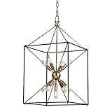 Hudson Valley Lighting 8916-AGB Glendale - Nine Light Pendant - 16.25 Inches Wide by 30 Inches High,...