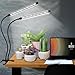 Grow Lights for Indoor Plants - 84 LED Full Spectrum Clip Plant Growing Light (2 Heads Light)