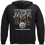 US Marine Corps Hooded Sweatshirt, 100% Cotton Casual Mens Shirts, Show Your Pride With Our...
