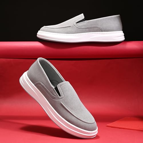 Image of Centrino Driver Loafers for Man | Casual Shoes for Men Stylish | Slip-On Lightweight Moccasins | Cushioned Insole | Comfortable Walking Loafer Shoes for Men | Hand-Stitched | Mens Shoes (9571)