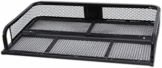 Titan Universal ATV Rear Storage Rack, Steel Cargo Basket Carrier