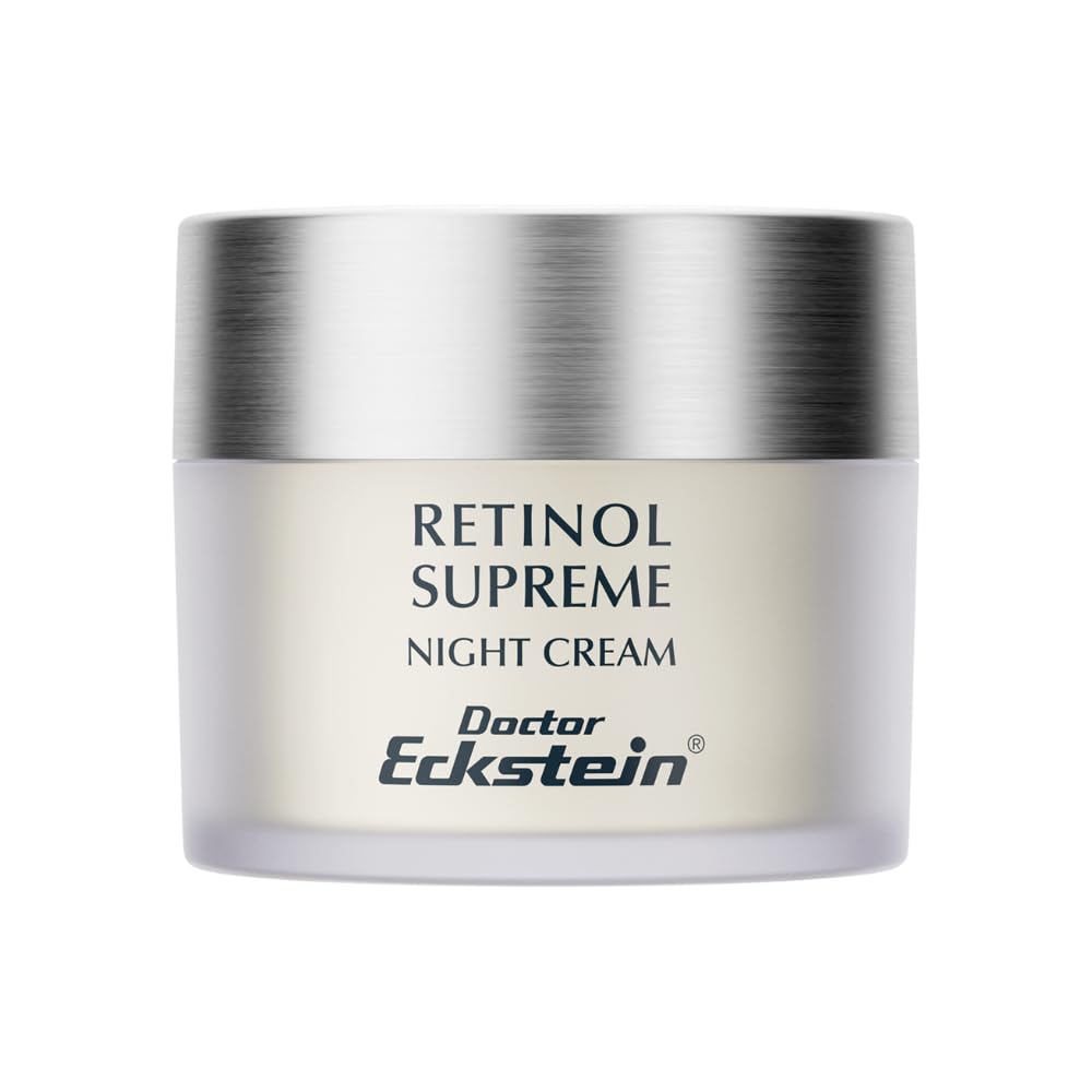 Doctor Eckstein Retinol Supreme Night Cream 50 ml – Regenerierende Nachtpflege mit Retinol & Vitamin A – Für ein verfeinertes Hautbild & geschmeidige Haut – Vegan & ohne Mineralöle (1)