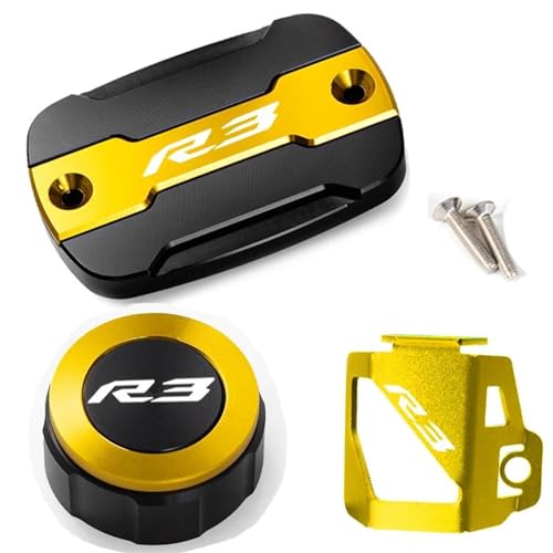 Tapa de tanque de combustible y protector de frenos YZFR3 2015-2020 4