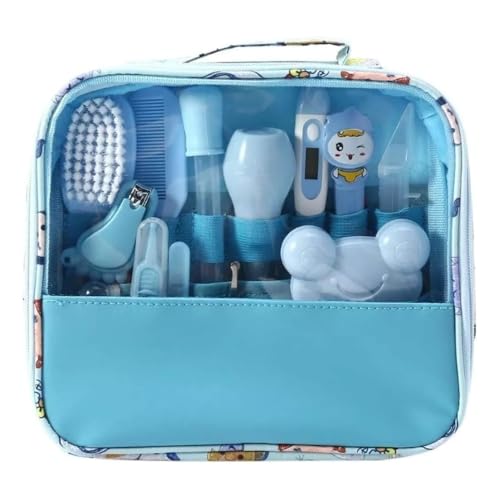 Kit Higiene Bebe - Estojo Cuidado Bebe com 13 em 1 - Bolsa Bebe O...