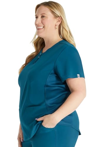 Haut médical Henley Cherokee CK749A blouse boutons-pression 66 cm - 2