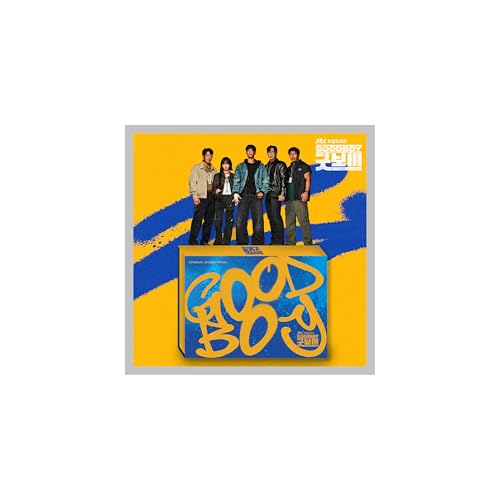 GOODBOY OST 2025 Korean TV Show JTBC Kdrama O.S.T Good Boy Outbox+CD+Booklet+PhotoCard+PVC Keyring+Sticker+Tracking Sealed