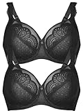 Anita 2er Pack Bügel BH Selma 5635 Gr. 95j in Schwarz
