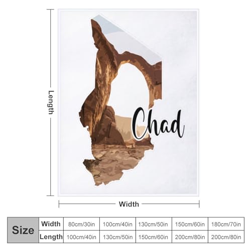 Couverture chaude et légère Tchad - Plaid pelucheux anti-frisson pour canapé - 3