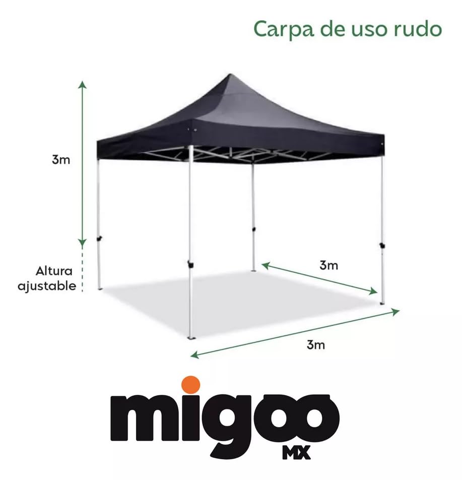 Jardín, Outdoors toldos plegables Marca migooMX (2)