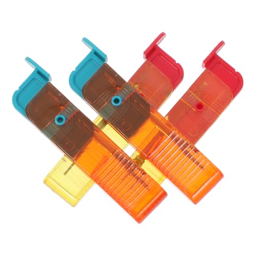BEBEMOKO 4Pcs Seam Rippers Brightly Colored Sewing Thread Removers Durable Unpicker Tools for Easy Removal of Unwanted Crafting and Needlework