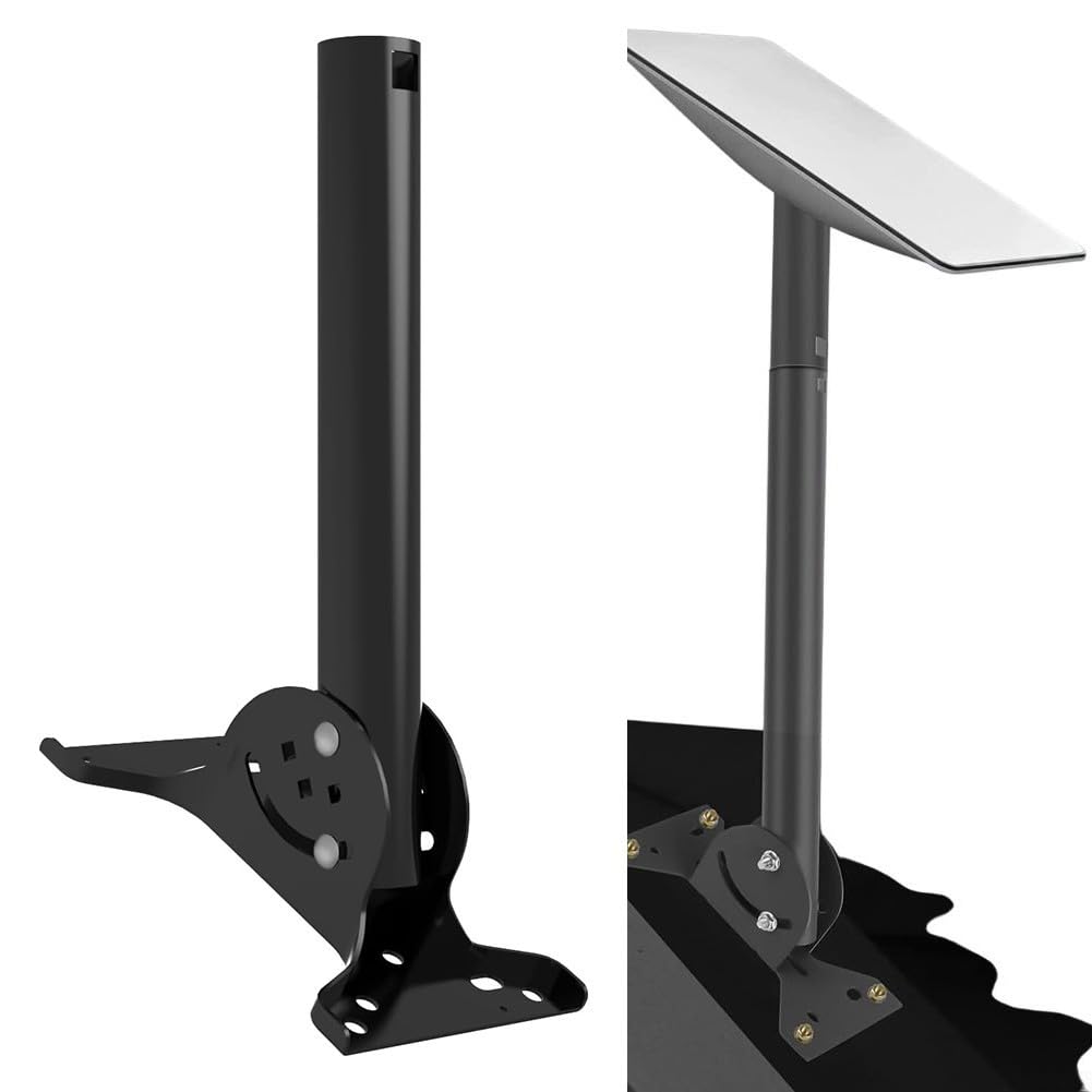 Starlink Gen 4 Kit de montage réglable et rabattable en acier inoxydable pour poteau mural de toit 420 mm