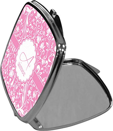 Espejo de Maquillaje Compacto Floral Personalizado miniatura 3