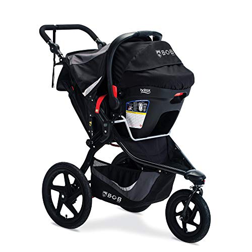 Image of BOB Revolution Flex 3.0 and B-Safe 35 Travel System, Graphite Black [Old Version]