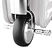 Rydebot Cavallo- Smart Motorized Scooter Rideable Suitcase/Luggage for Adults/Kids with Removable Battery, USB Charging Ports, Aluminum Alloy Frame, Bluetooth, TSA Lock, LED Lights, Silver
