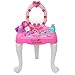 Bellezza Toy Set Giocattoli Casa Giocare Gioco Gruppo dei Monili di Modo E di Cosmetici for Bambini Specchio Specchiera E Sedia di Bellezza for Ragazze Ragazze Simulator Dresser