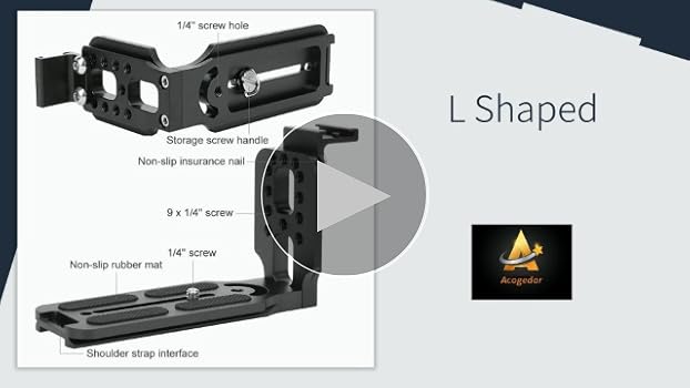 Amazon | L字型クイックリリースプレート ホットシューマウント