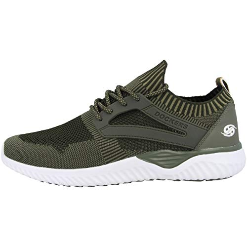 Dockers by Gerli Zapatillas para Hombre 44ss002, Caqui, 44 EU