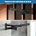 shikoyi Wall Mount Heavy Punching Bag Hanger Space-Saving Design Minimize Noise and Vibration Heavy Duty Construction for Boxing, Muay Thai and MMA Training
