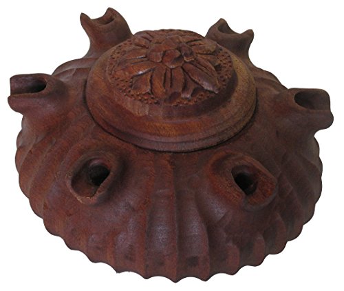 IFD Coppa dell'amicizia Rustica 6 Beccucci in Legno di Mogano