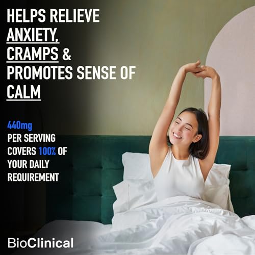 Image of BioClinical Magnesium Glycinate Supplement 2000mg 120 Veg Tablets -High Absorption Chelated Magnesium Supplement Supports in Muscle Recovery, Sleep & Nerve Health for Men & Women -Zero Preservatives