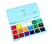 HIMI Gouache Paint Set Jelly Cup 18 Vibrant Colors Non Toxic Paints with Portable Case Palette for Artist Canvas Painting Watercolor Papers, Rich Pigment, 30ml/Cup
