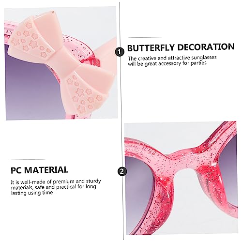 GALPADA 4 Pares De Arco De Tinta Infantil Óculos De Bebê Óculos De Criança Óculos De Moda Óculos De