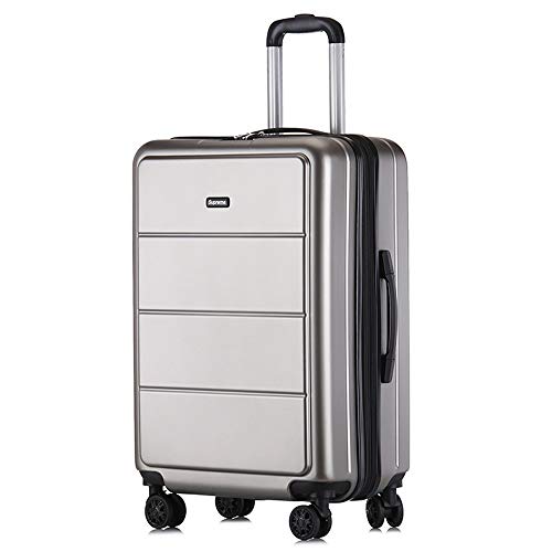 Liergou Maleta Spinner Equipaje Maleta con Ruedas de 24 Pulgadas Capa de expansión de 24 Pulgadas Rueda Universal Rueda de Gran Capacidad Caja de embarque Contraseña Equipaje ABS Maleta de Seguridad