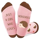 Coopyin Hedgehog Gifts for Women and Girls Cute Funny Hedgehog Lovers Themed Accessories Socks Presents Christmas Stocking Stuffers Birthday Xmas White Elephant Galentines Graduation Valentines Gifts
