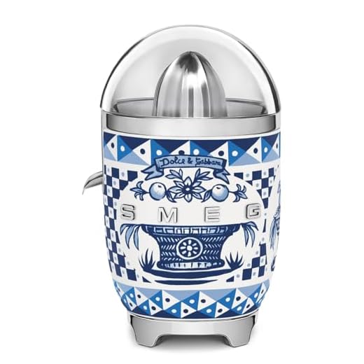 Smeg - Exprimidor de cítricos Blu Mediterraneo Dolce Gabbana