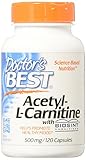 Acetyl-L-Carnitine with Biosint 500 Milligrams 120 Veg Capsules