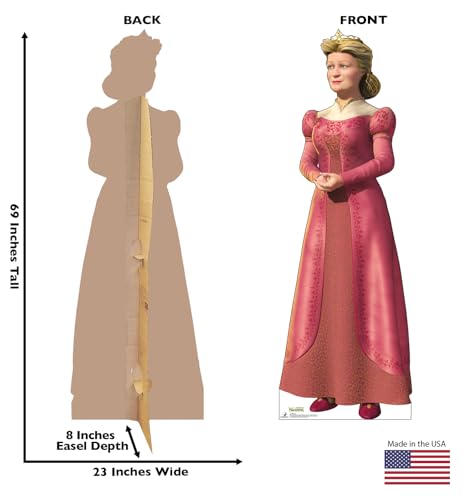 Image of Cardboard People Queen Life Size Cardboard Cutout Standup - Shrek (2001 Film)