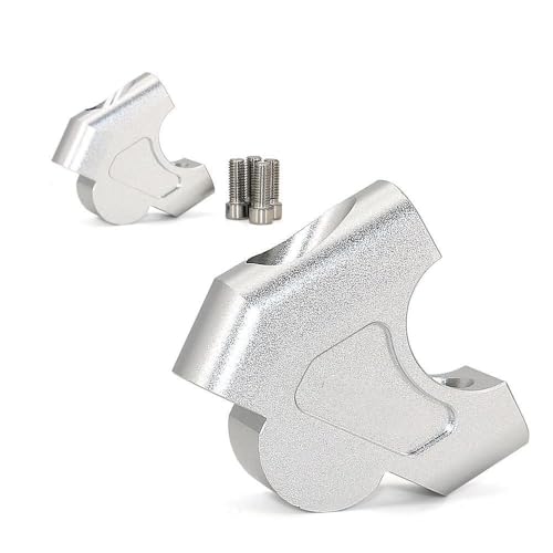 Réhausseur de guidon pour CB650R 2019-2020 adaptateur arrière en aluminium argent - 2