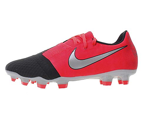 Nike Phantom Venom Academy FG Laser Crimson/Metallic Silver/Black Men's 10, Women's 11.5