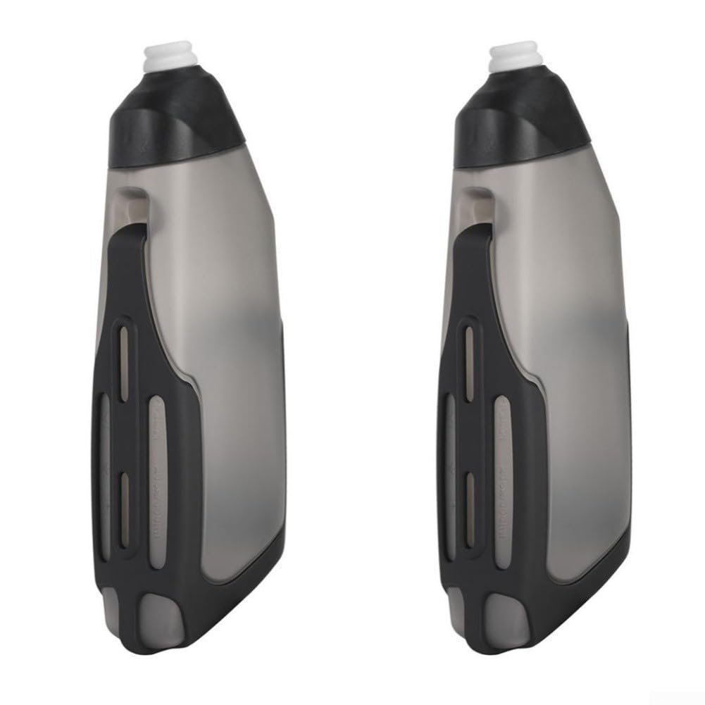 Aerodynamic Water Bottle Cage Set 600ml, Ahyka Bottle Holder for Road Bikes for TRIATHLON, Large Capacity Hydration System(2PCS)